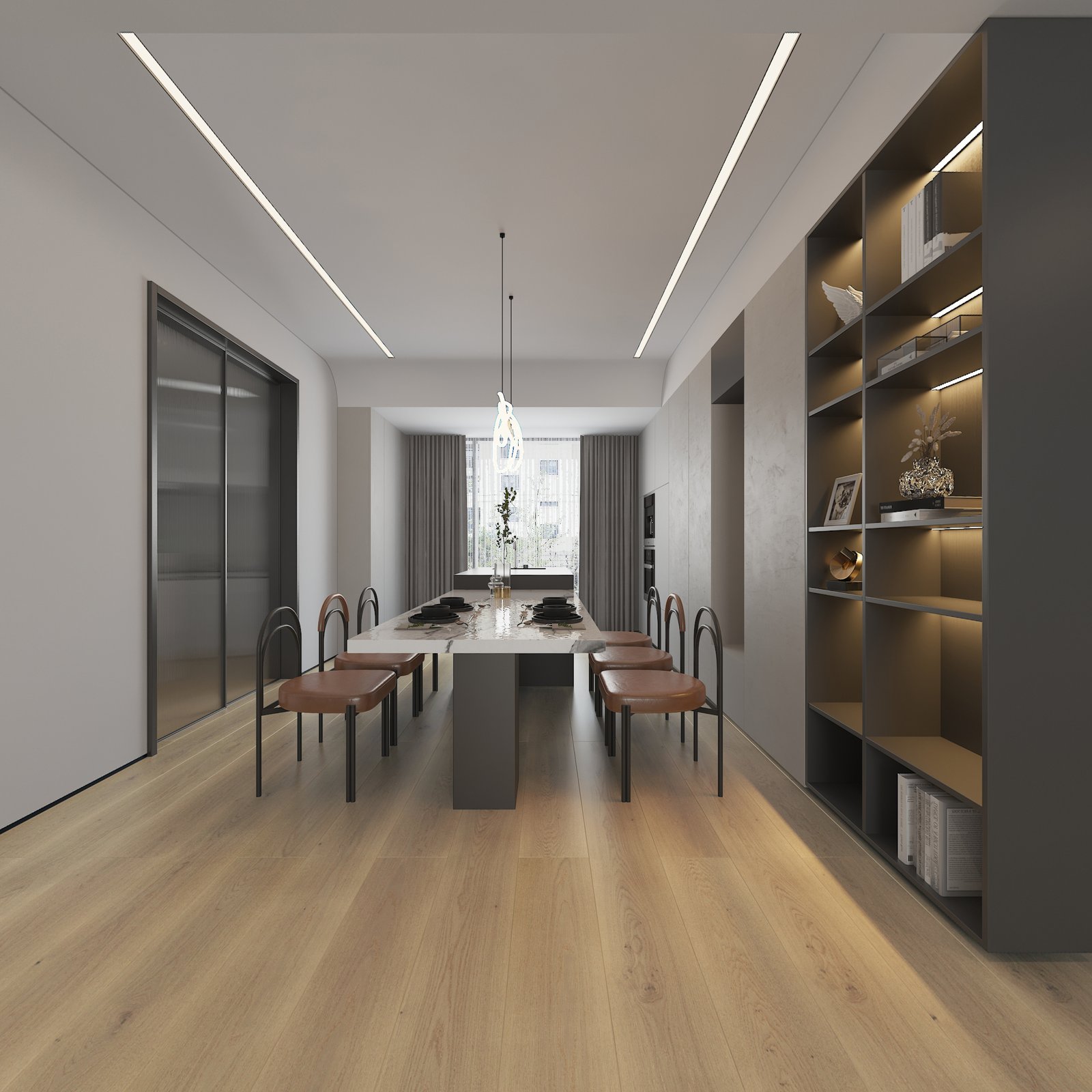 Wheat Oak - Premium Waterproof Engineered Wood Flooring - 图片 4